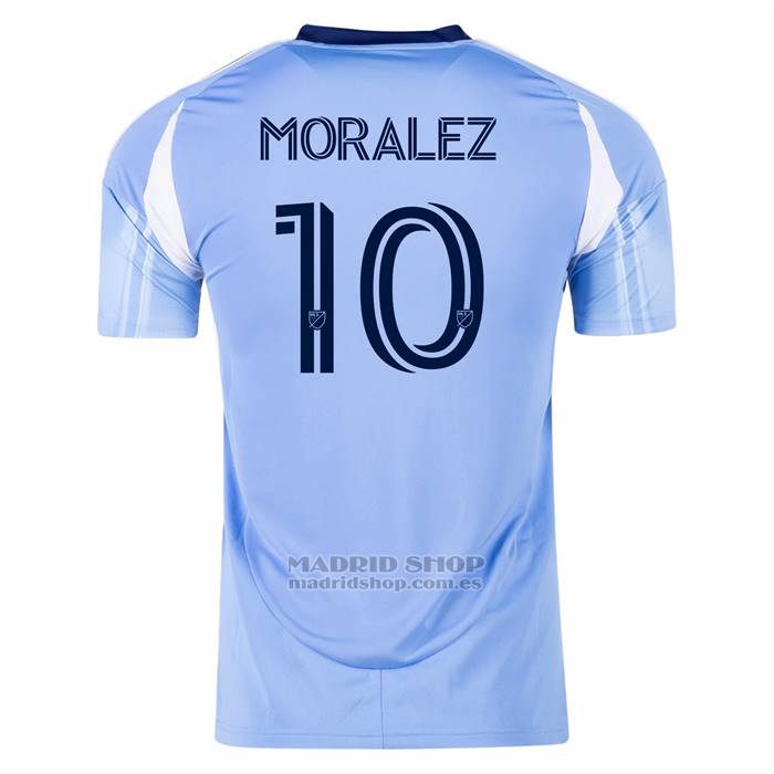 Camiseta New York City Jugador Maximiliano Moralez 1ª 2025